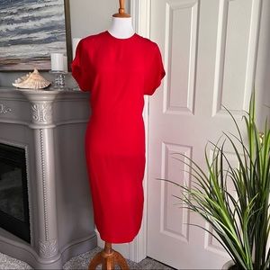 Vintage Liz Claiborne Silk Sheath Dress